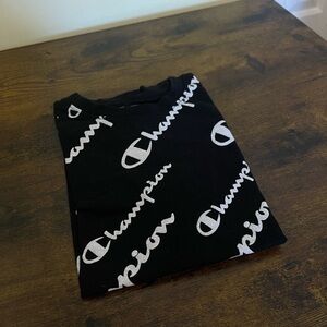 Champion Black t Shirt